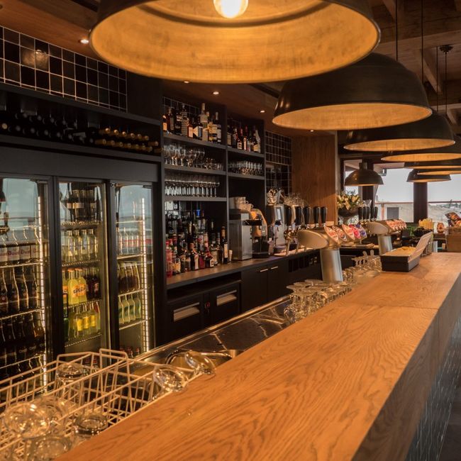 Strandpaviljoen De Piraat, Netherlands, Cadzand beach bar with view at the sea