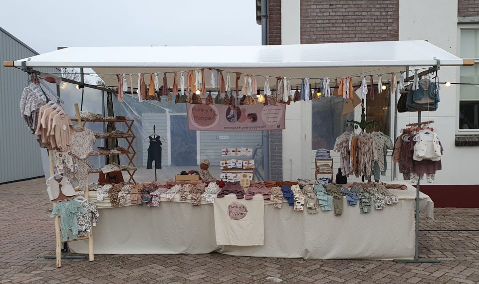 Kraam Punky's en Poppies op SPRUIT Festival