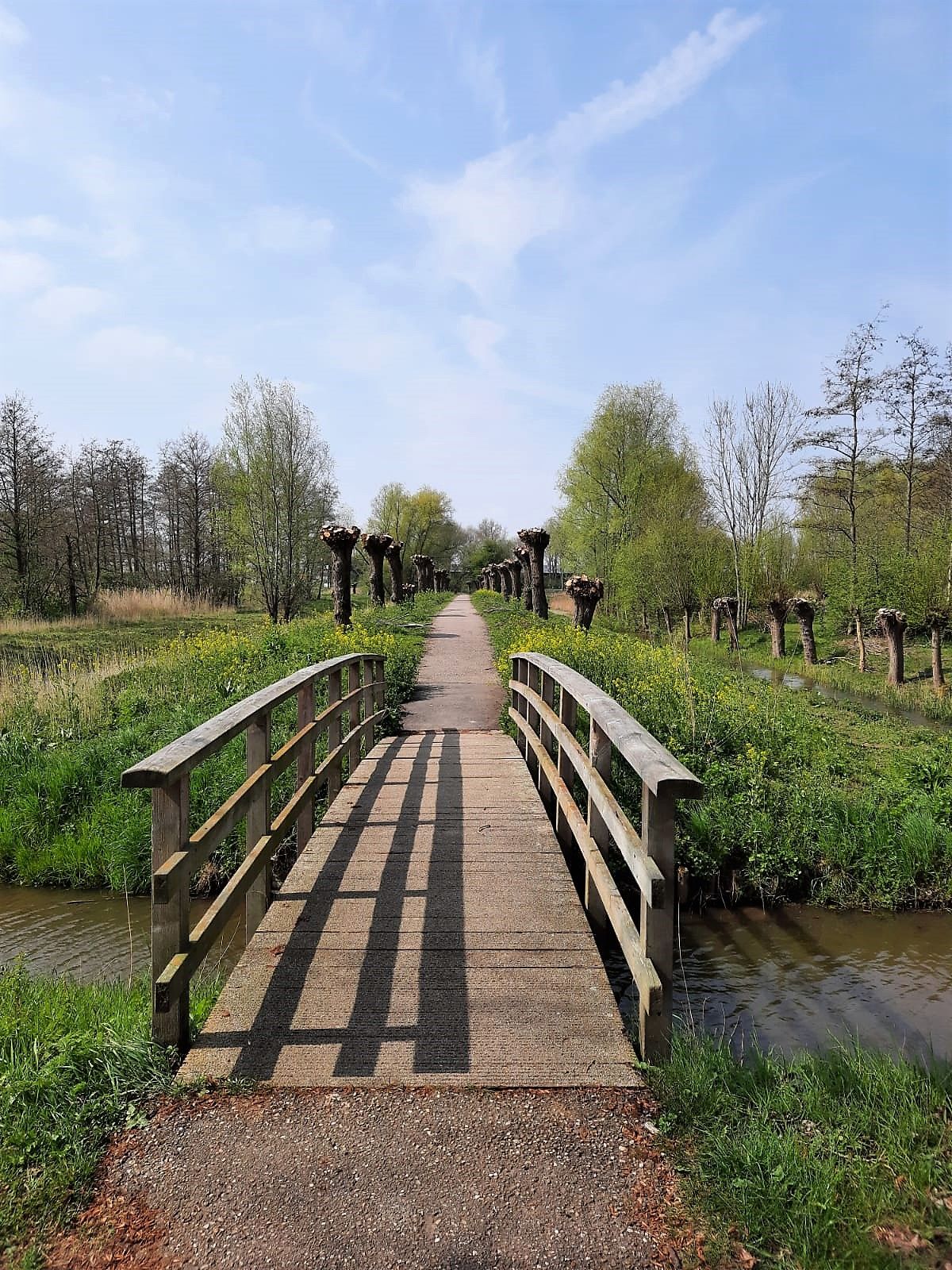Mooi wandelen in de Oranjepolder