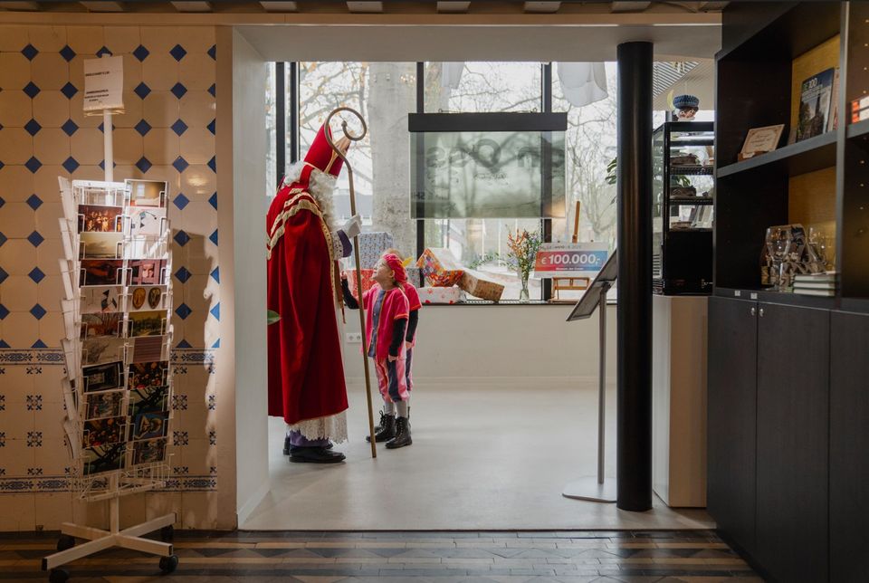 Sinterklaas bij Museum Jan Cunen
