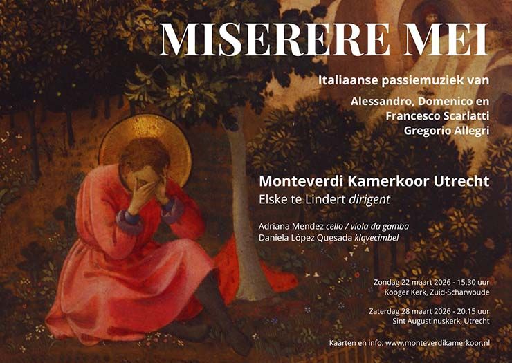 Monteverdi Kamerkoor: Miserere Mei