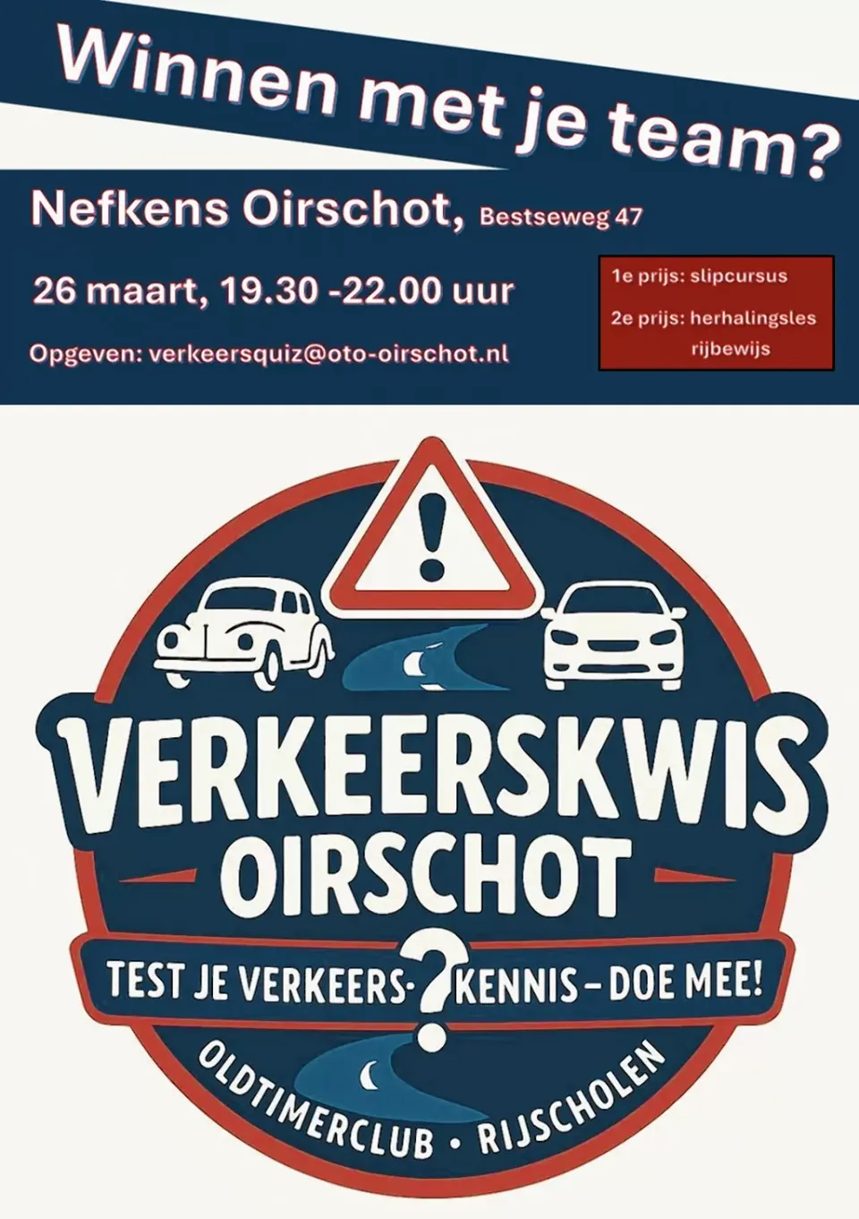 aankondiging verkeerskwis