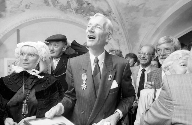 Jan Bruens (midden), directeur van de Bossche VVV. 
