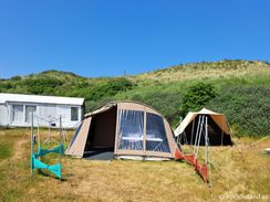 6 persoons Bax Baco tunneltent op camping Stortemelk