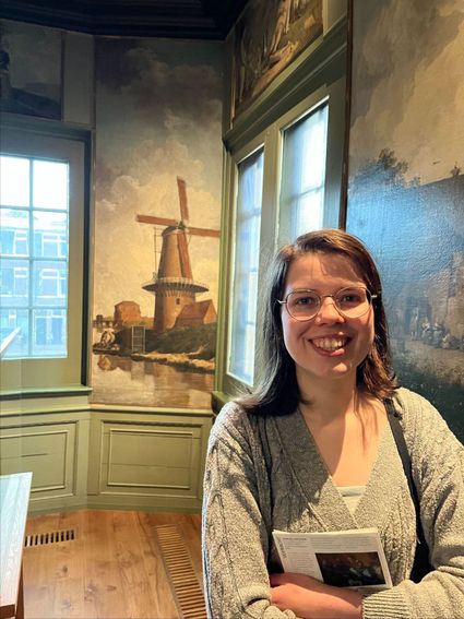 Student in Museum De Lakenhal