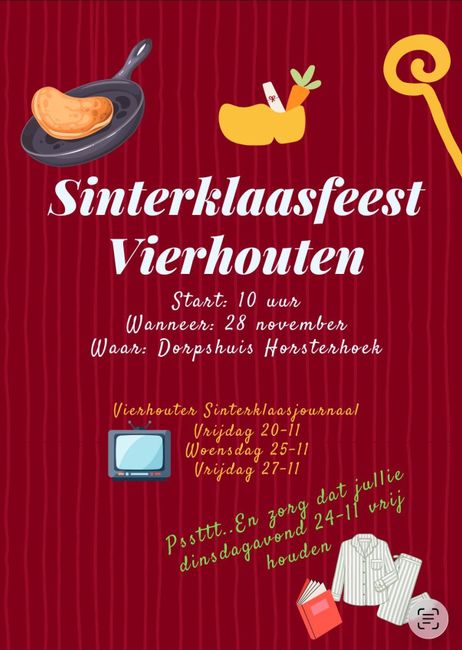 Sinterklaas Vierhouten