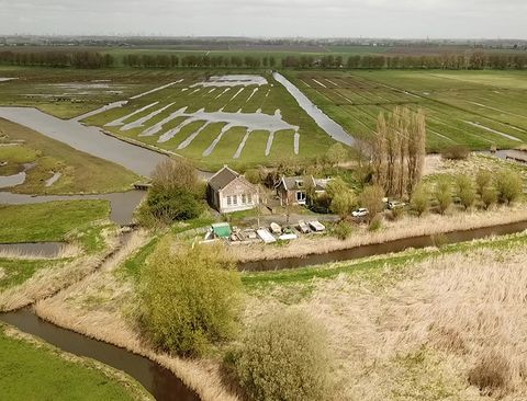 Het prachtige landschap van de Hoeksche Waard
