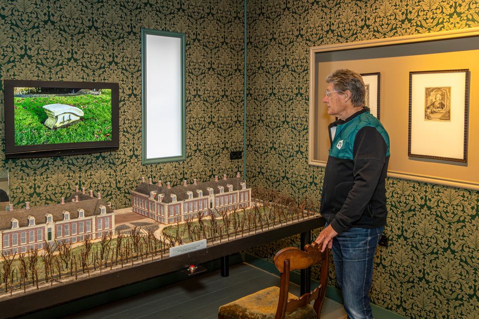 Jillert Anema in Museum Heerenveen.