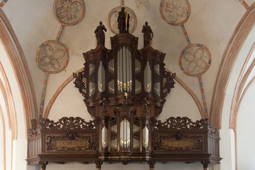 Foto: Terry Benjamins. Hinsz-orgel in Nicolaïkerk Appingedam.