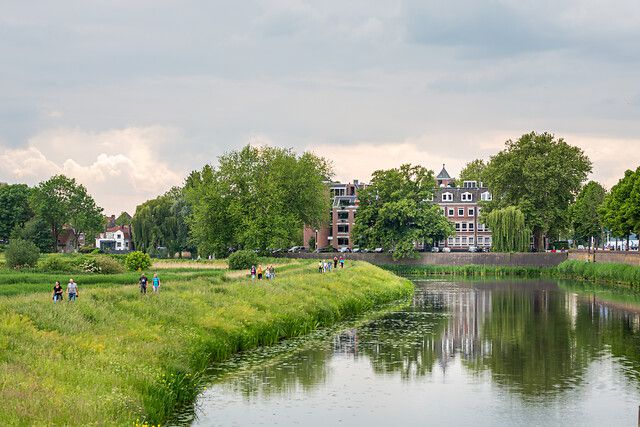 Een foto van het Bossche Broek in s'-Hertogenbosch.