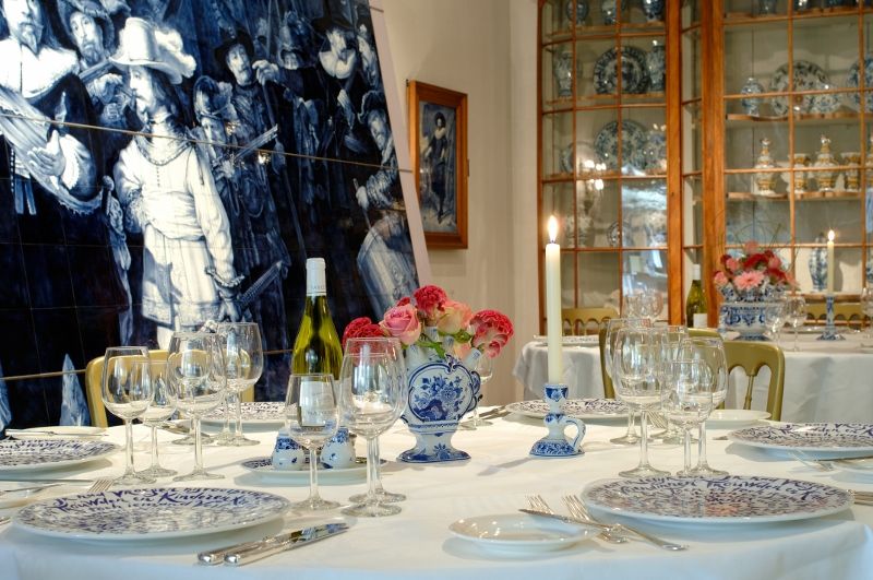 Diner setting Royal Delft