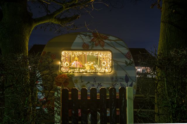 Kerststallenroute wandelen of fietsen in de Vleut Best