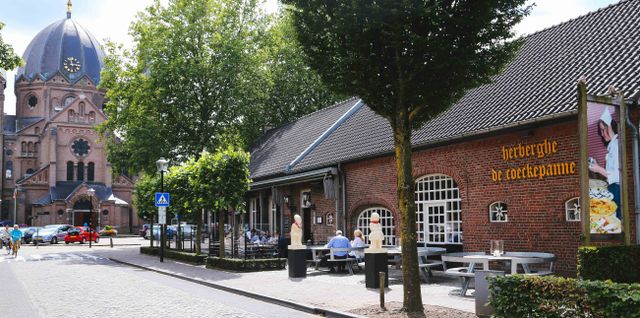 Terras van Herberghe de Coeckepanne in Lierop, Brabant