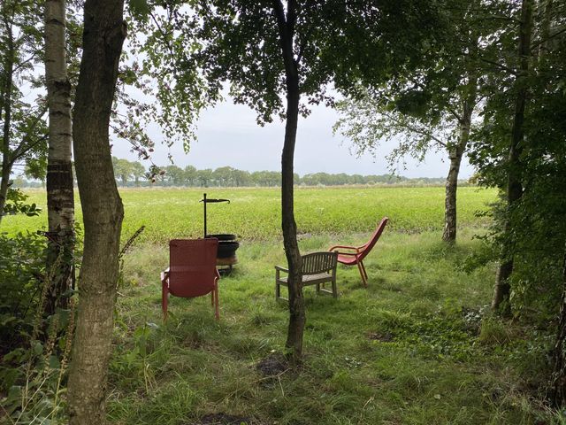 buitenzit met uitzicht