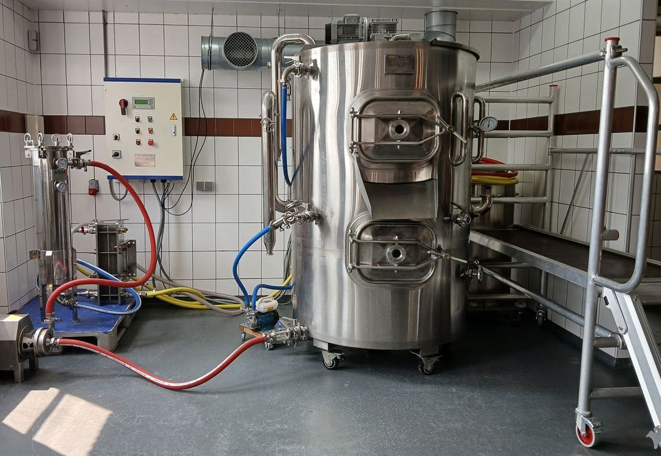 Brouwinstallatie Jonge Beer Brouwerij