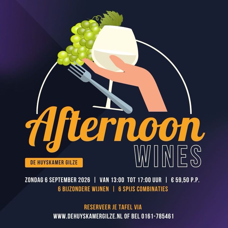 Flyer Afternoon Wines