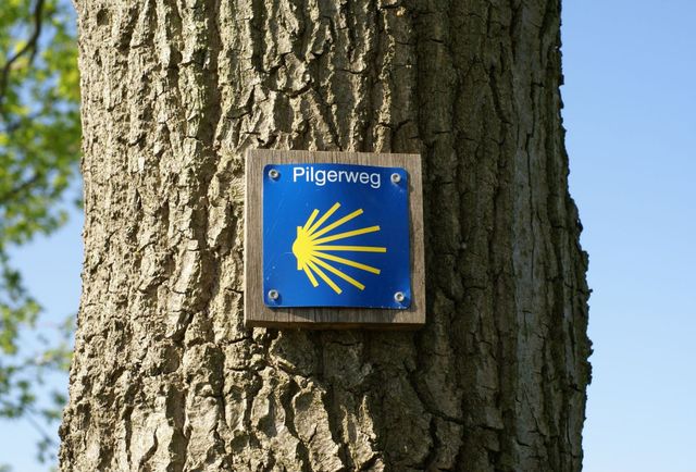 Wandelroute pelgrims