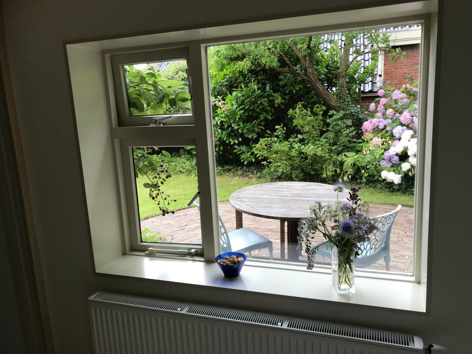 Buiten ontbijten kan ook