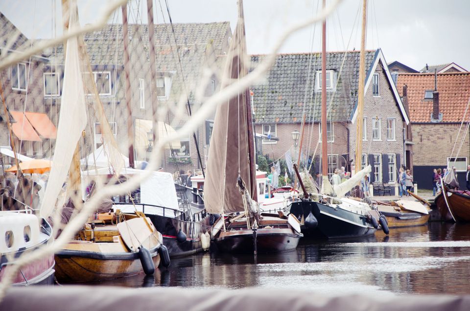 Uitzicht over de Spakenburgse Haven