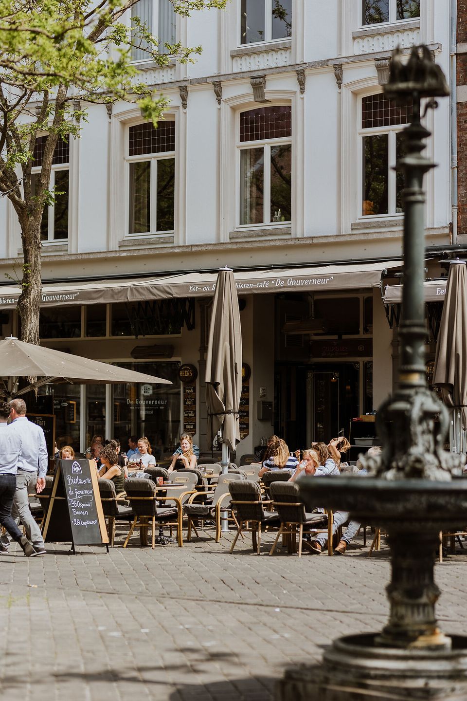 Gouverneur cafe Markt Maastricht