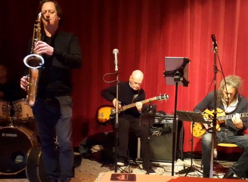 Jazz-café met het combo Jazz4All