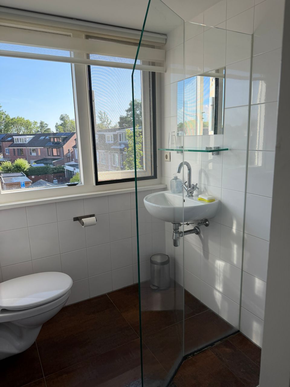De badkamer van B&B Hendrickje