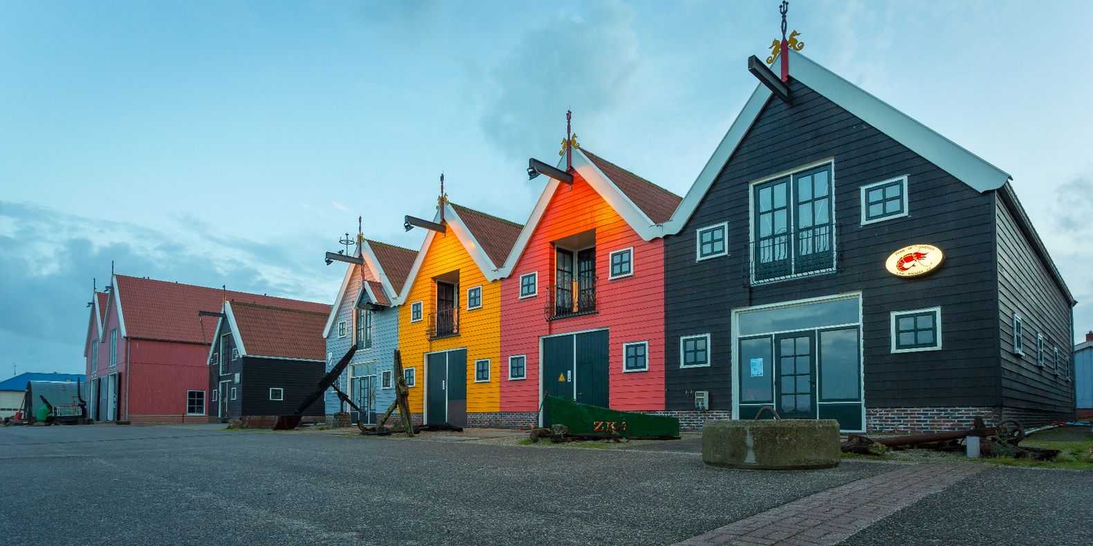 Kleurige huisjes