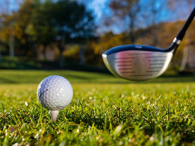 Golfing