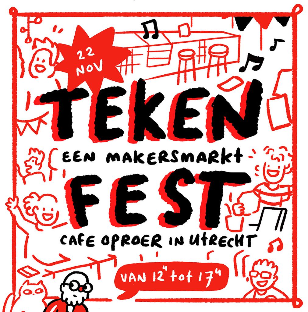 Utrechtse Makersmarkt Tekenfest