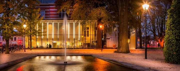 Park Jan Cunen in de avond
