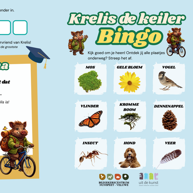 Krelis fietstocht diploma