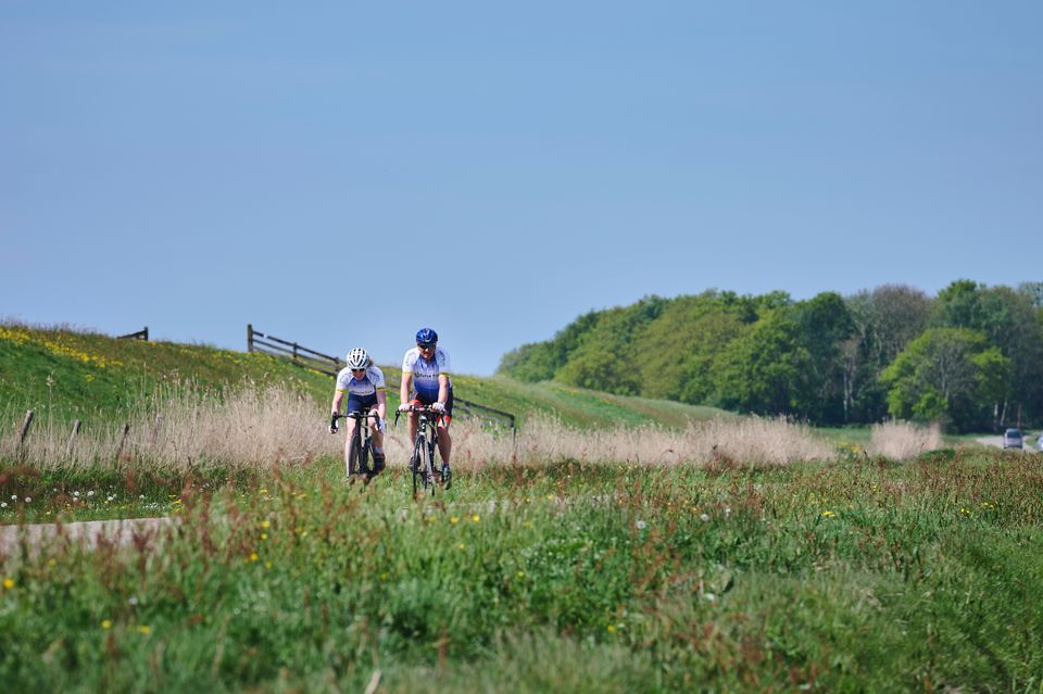 Fietsen in Gaasterland.