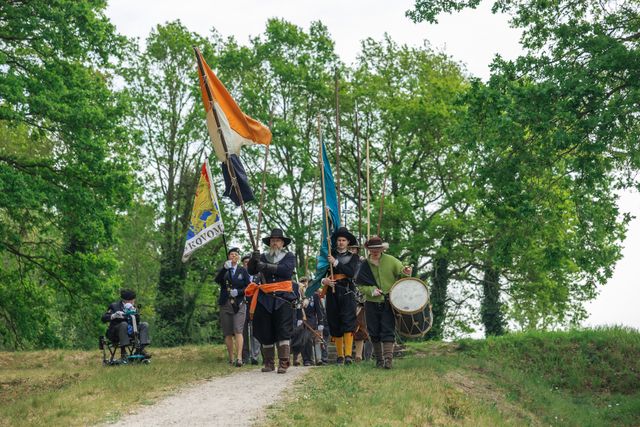 Evenement Levende Geschiedenis bij Fort aan de Buursteeg Grebbelinie Bezoekerscentrum in Renswoude