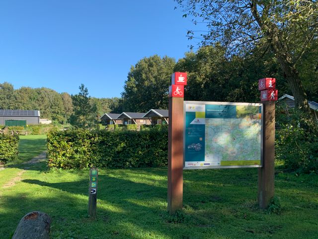 Bord natuurpoort