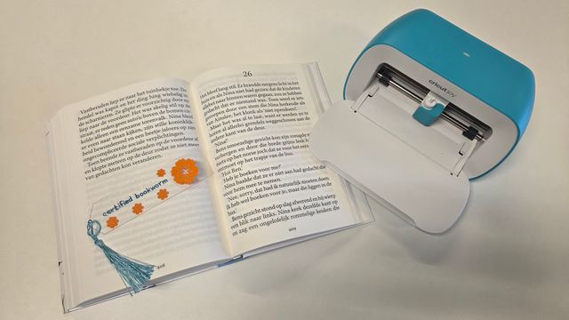 Boekenlegger maken met de Cricut | MediaLab workshop