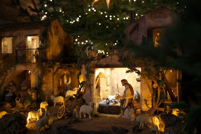 Kerststallen route Laren