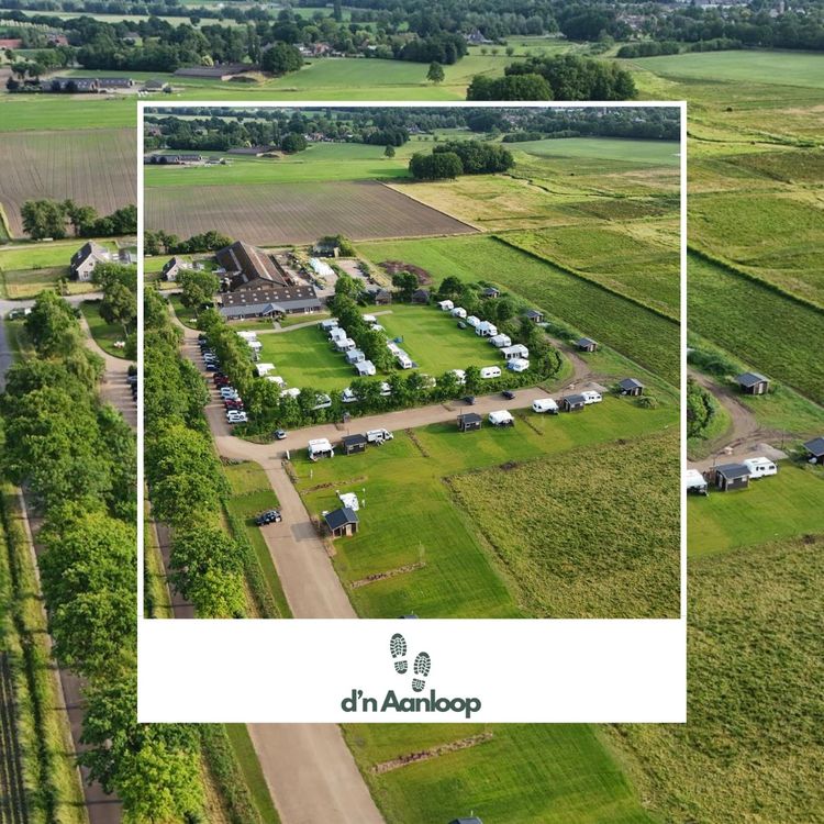 Luchtfoto Camping d'n Aanloop