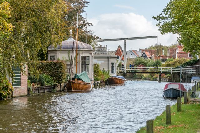 Theehuisje aan het water