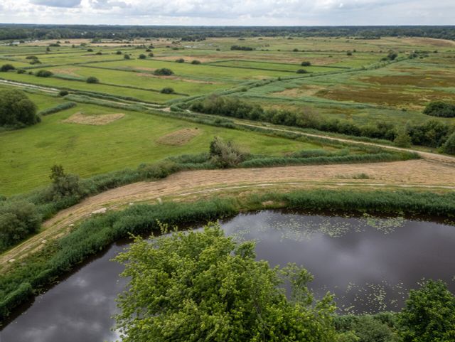 Drone foto van Het Bossche Broek