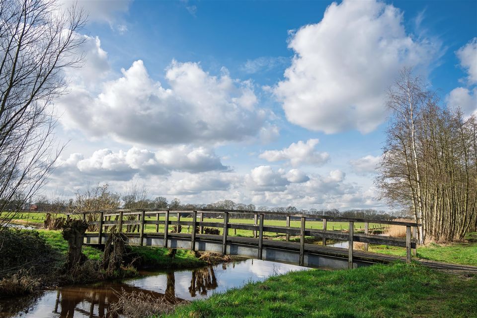 Recreatiegebied nabij de waterzuivering in Hapert