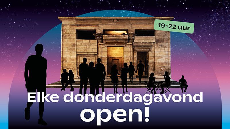 Rijksmuseum van Oudheden donderdagavond open