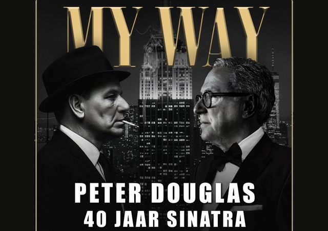 Poster Gala Première MY WAY Peter Douglas – 40 jaar Sinatra