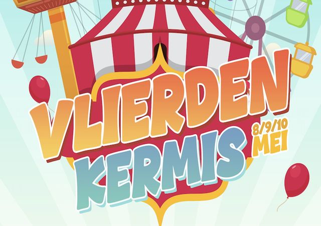 Affiche Kermis Vlierden