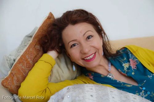 Lachende vrouw
