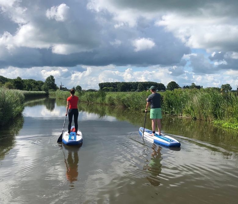 Suppen op de Noorderlijke 11-stedenvaarroute