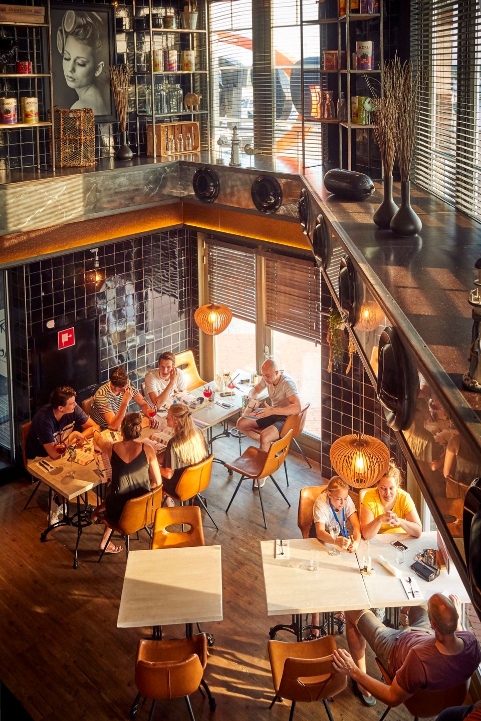 Restaurant de Rede, vanaf boven.