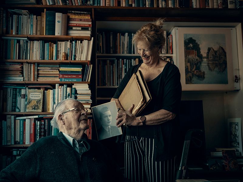 Onderdeel van de tentoonstelling 80 gesichten fan frijheid
