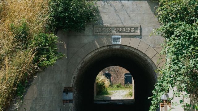 Poortje bij Fort Prins Frederik