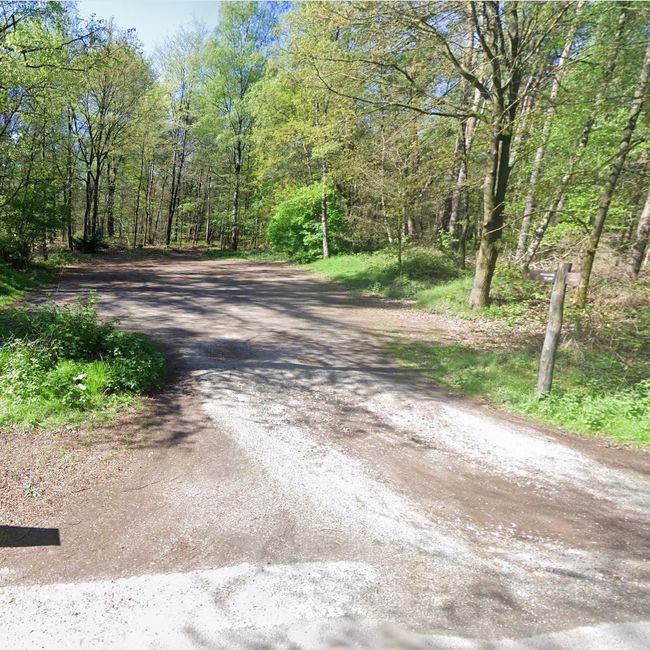 Parkeerplaats nabij Mennorode