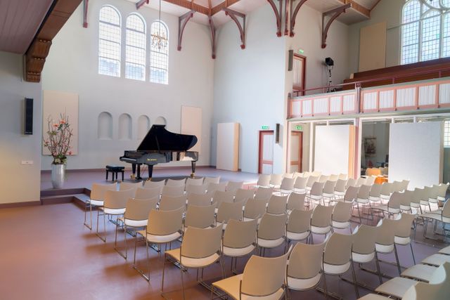 Edesche Concertzaal bovenaanzicht zaal